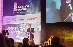Institute President Lord Moutevans receives Seatrade Award